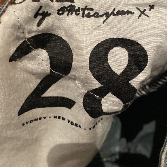 One Teaspoon trashed freedbirds jeans size 28 new with tags 100% cotton - Picture 7 of 12